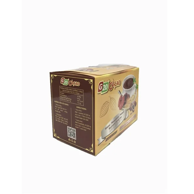 
Wholesale Price Nutritional Beverages Low-Fat Weight Control Cocoa Ginseng Reishi From Vietnam 