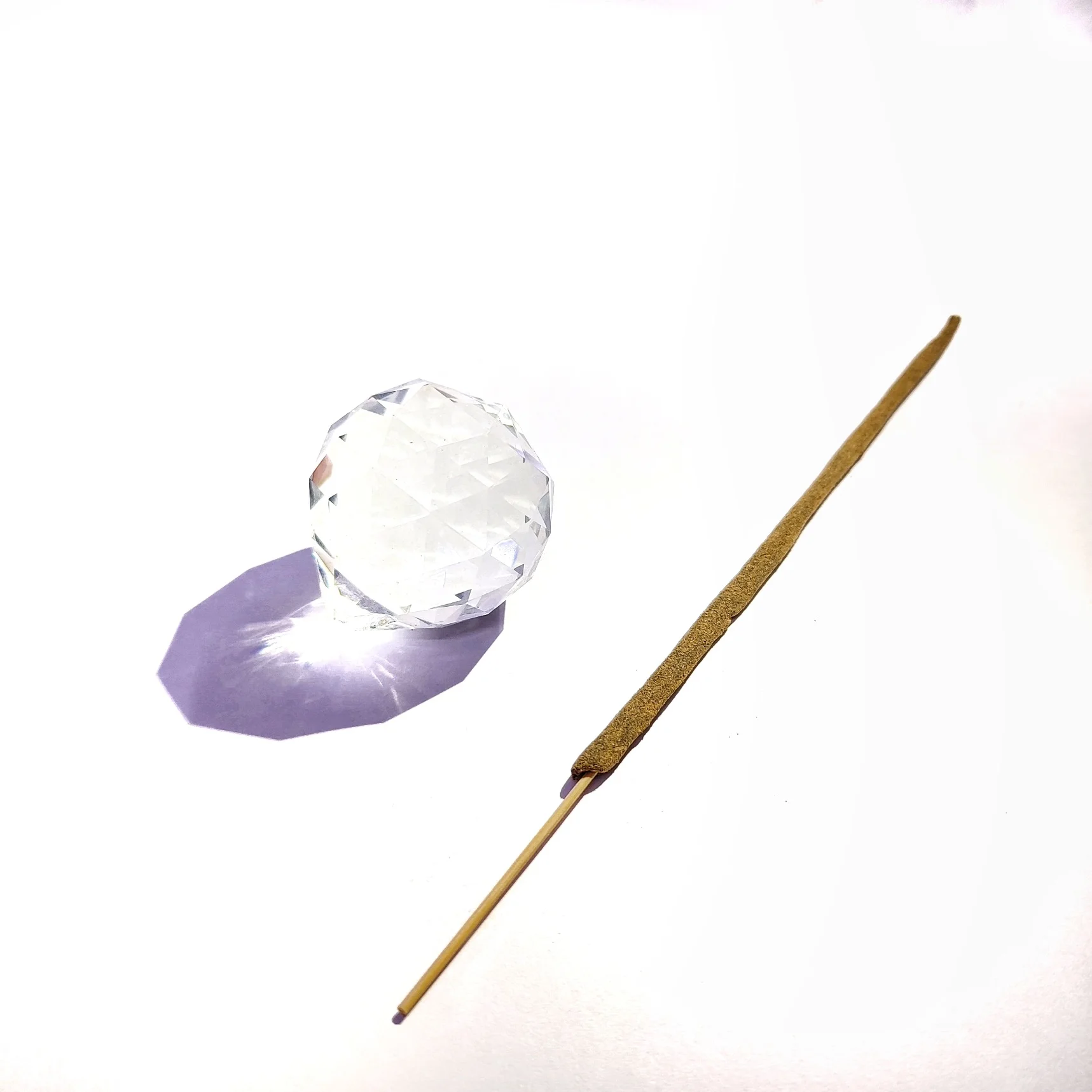 40mm Crystal Glass Ball Sun Catcher Incense Holder Burner High Quality High Refractive Index Energy Crystal Factory Price