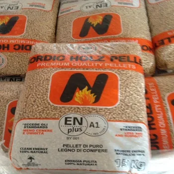 Pine Wood Pellets  Bags, Germany Wood Pellets
