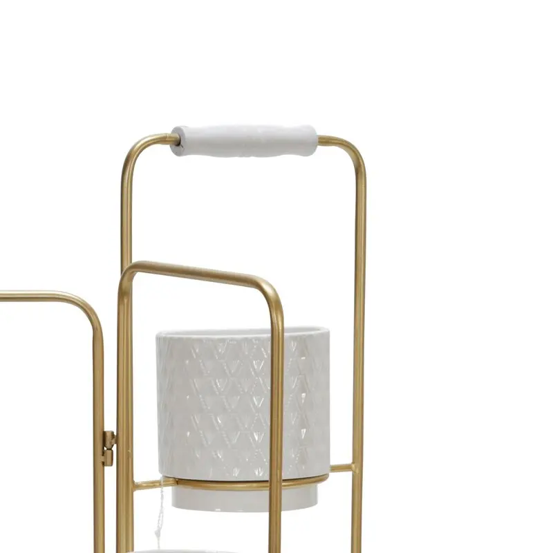 Flower Pot Stand Outdoor Indoor Garden Metal Plant Pot Holder For Home Office and Hotel Garden Decoration Purpose Flower Stand