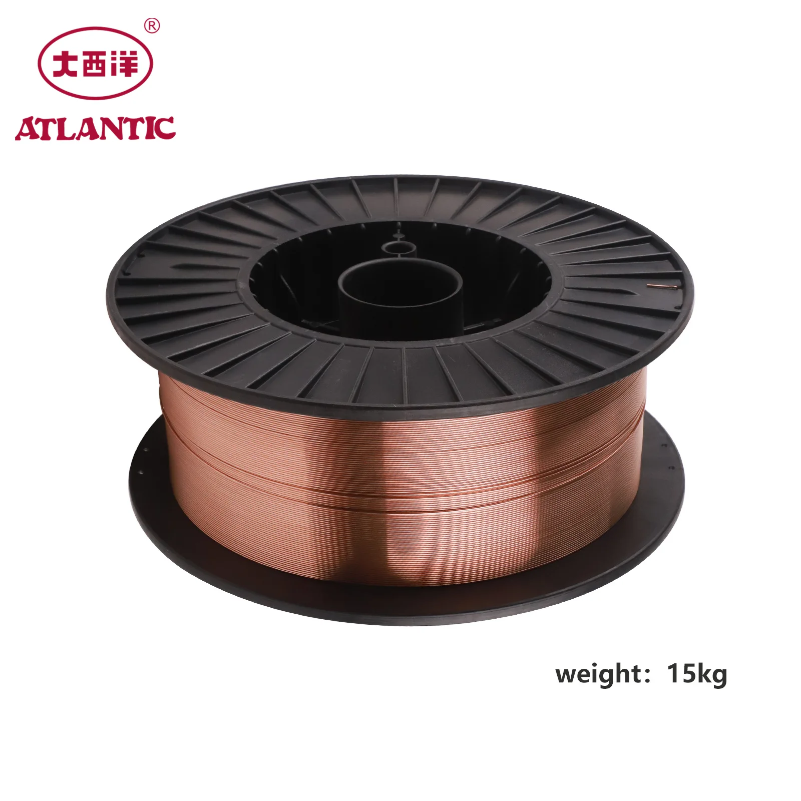 ATLANTIC TIG MIG OEM Steel  CO2 Gas Protect Cooper Coated Wire Mid Steel Welding Wire ER70S-6