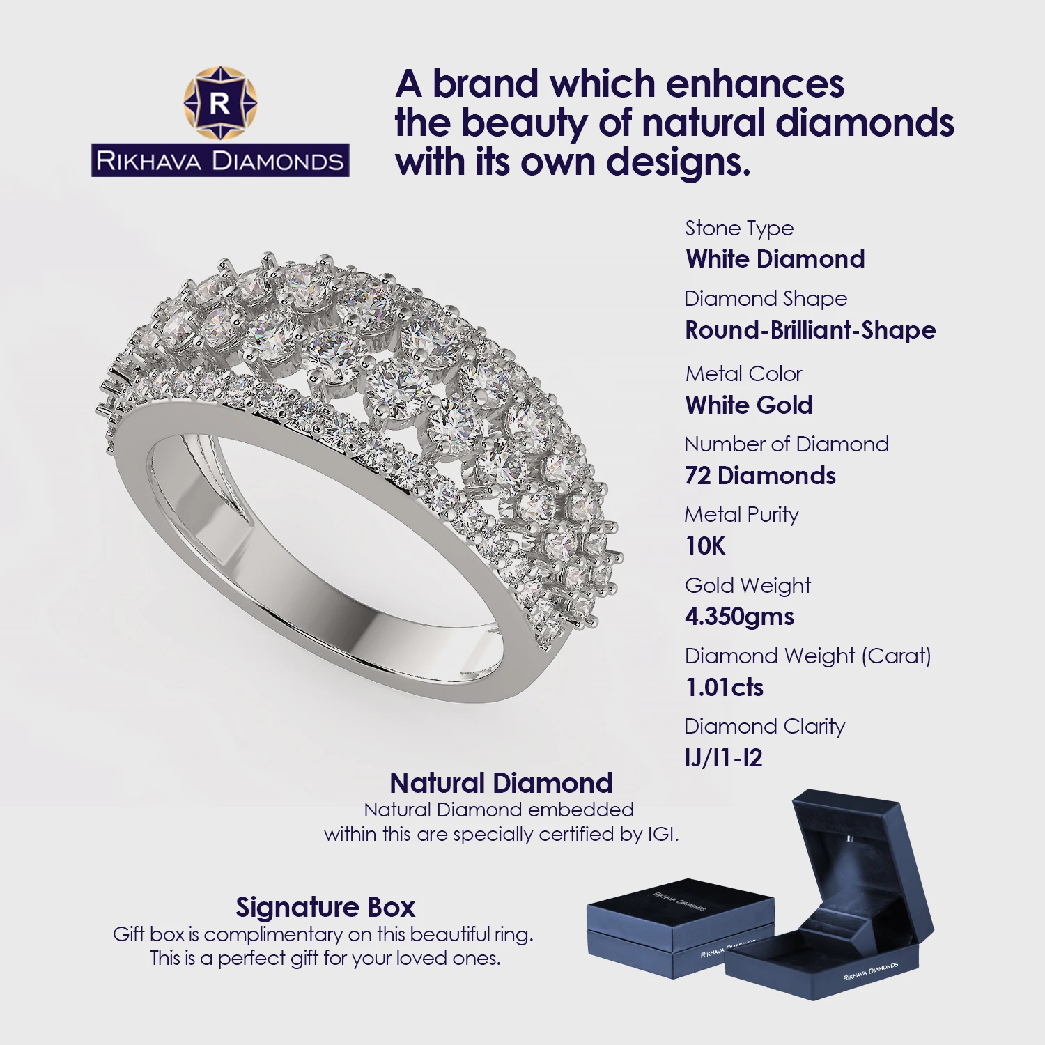 High Quality Beautiful Design 10K Real Diamond Buy At Good Price