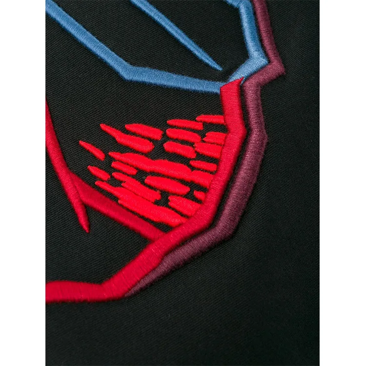  Пользовательские пуловеры нашивки вышивка одежда для мужчин 3d Толстовка от производителя