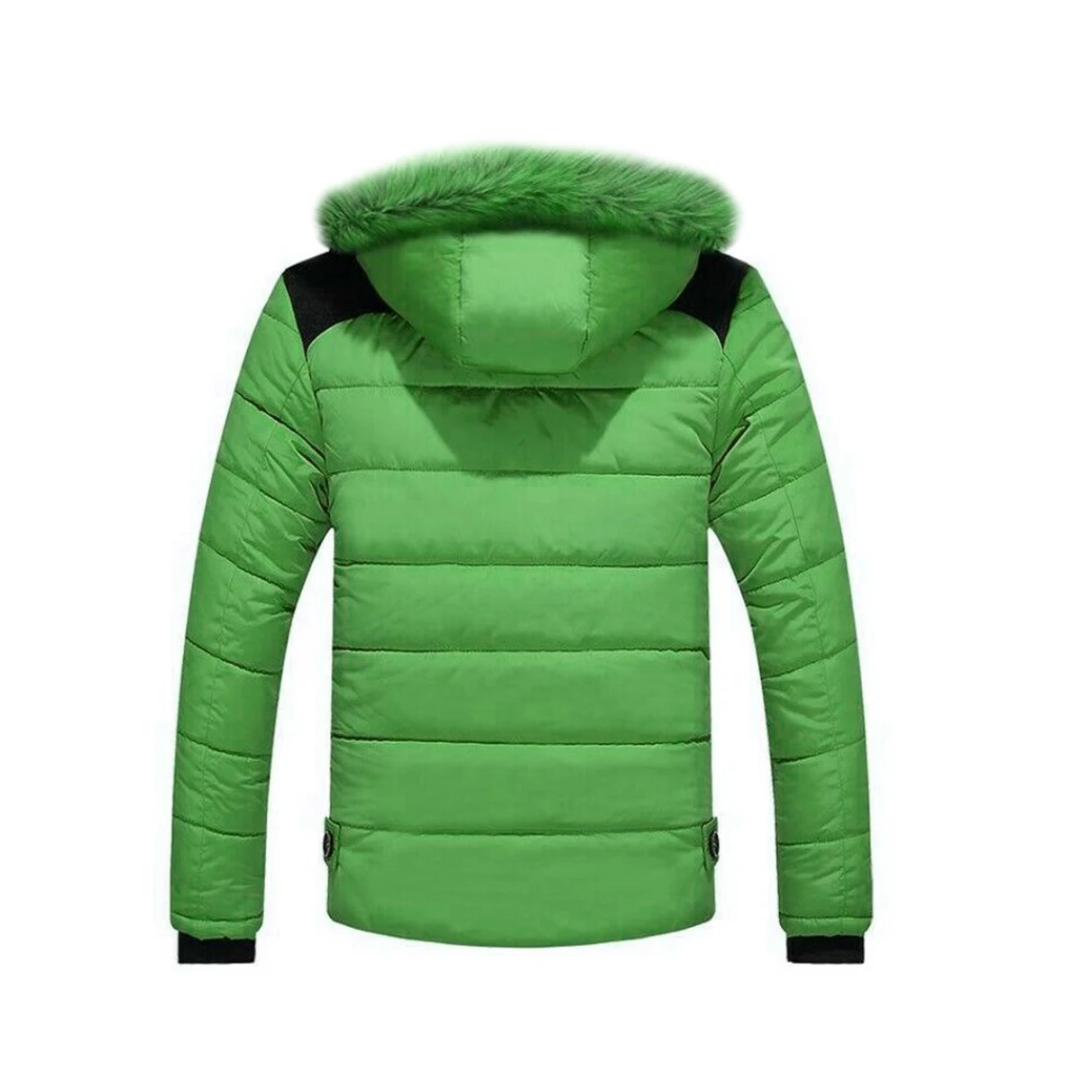 2021 High quality winter season warn up reversible custom made windproof waterproof padded hooded Street wear men puffer jackets