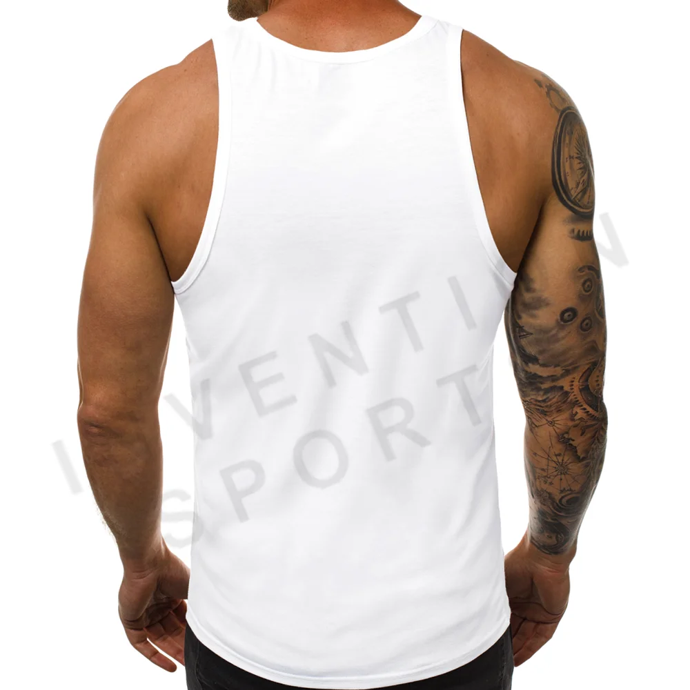 Summer Mens Sport Gym Vest Running Training Singlet Sleeveless Men Tank Top