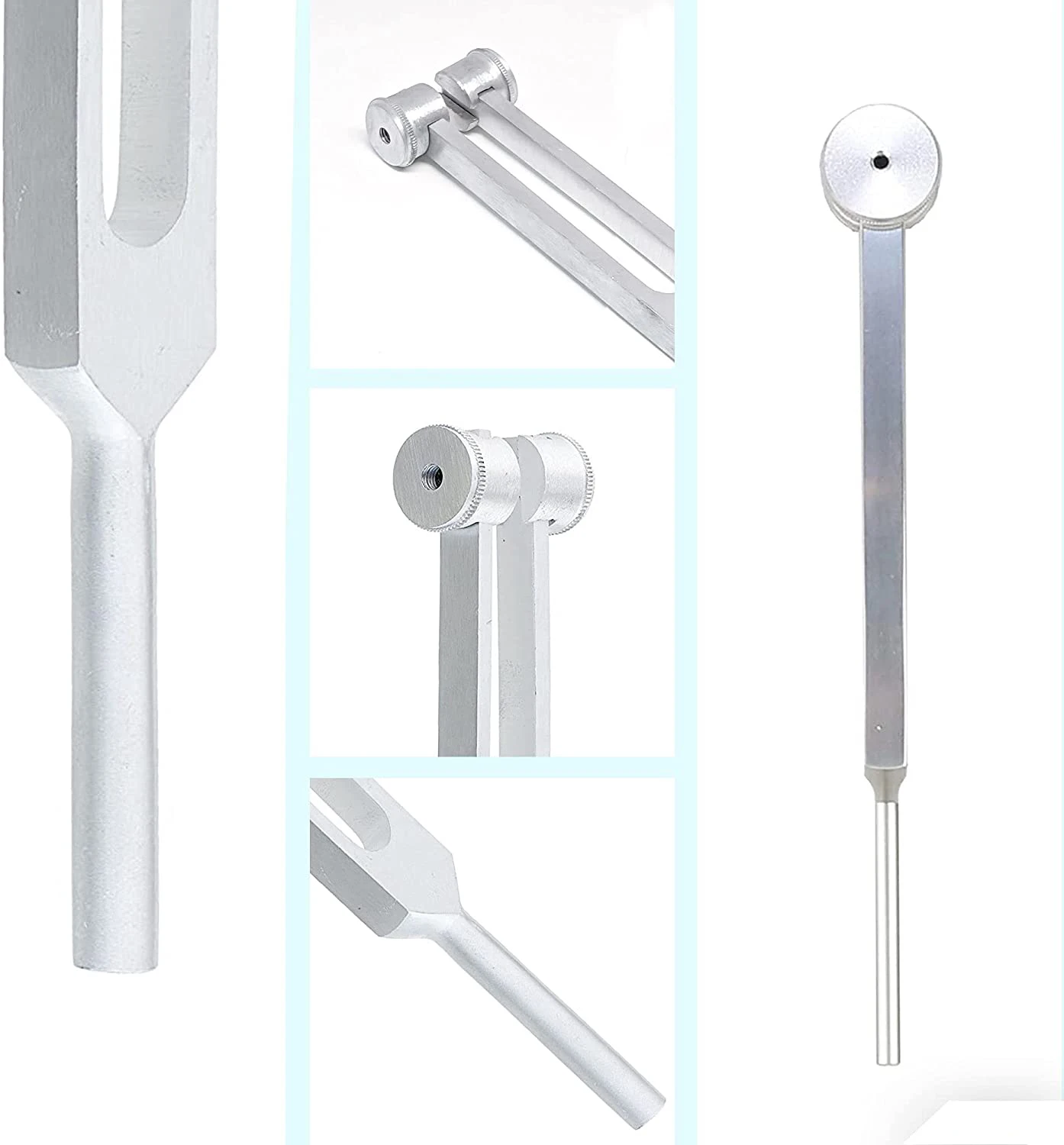Tuning fork Set of 3 pcs Aluminum Alloy Sensory for Sound Healing Therapy DNA Repair Medical surgical diagnostic instruments