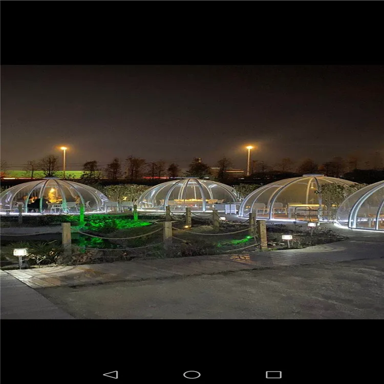 Tent Dome 77 M2 Custom Trade Show Outdoor 8 Side Dome Tent For Promotion Outdoor Tent Bubble