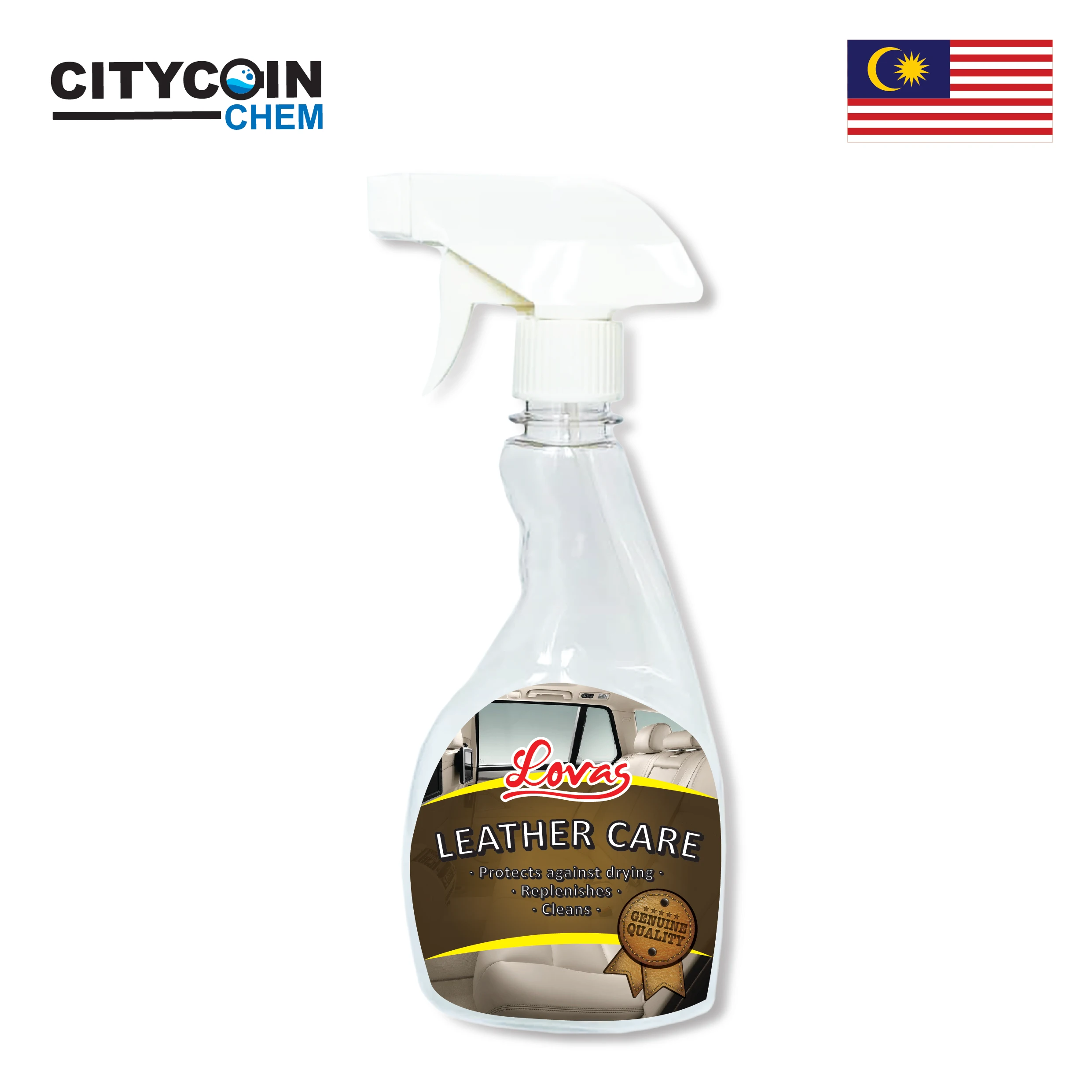 High Quality pH Balanced Leather Cleaner Disposable Stocked Environmentally Friendly Spray Remove Dirt Grease Lemon Laundry Care