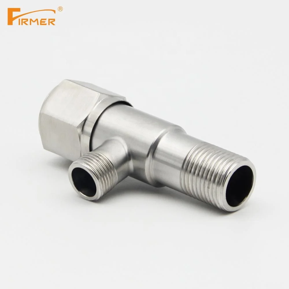 Firmer 304 Stainless Steel Angle Valve Hot Sell 6 Years Quality Guarantee Mixer Water Switch Angle Valve