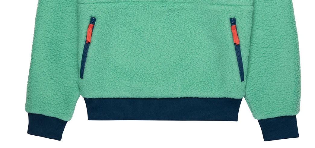 New Custom High Quality Unisex Custom Logo Sherpa Fleece HZ Jacket For Winter 2021