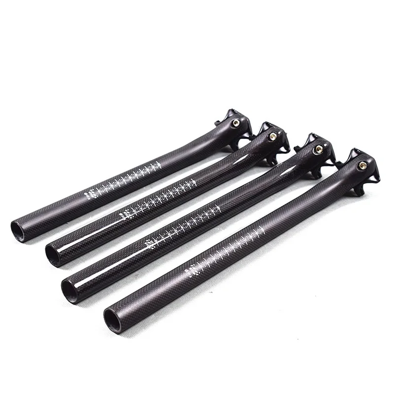 2020 New Carbon bike parts carbon bicycle seatpost MTB Seat Post Road Bike SeatPost Offset 20mm Bicycle part 27.2/31.6*350/400mm