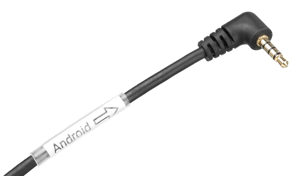 Saramonic SR-SM-C302 SmartMixer Replacement Output Cable 1/8 (3.5 mm) to 1/8 (3.5 mm) TRRS Output Cable for Android Devices