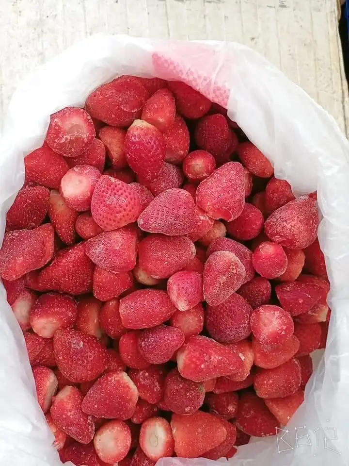 Замороженная клубника IQF
