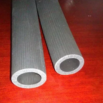 Fireproof thermal insulation isolation rubber foam tube