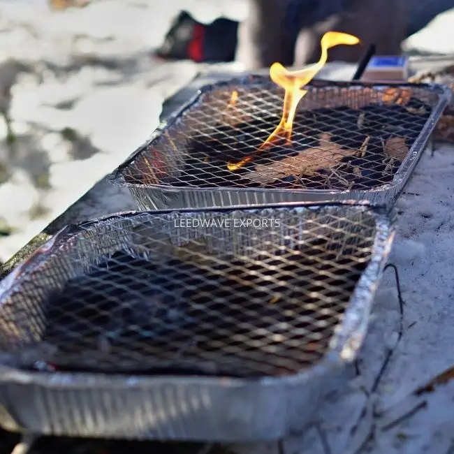 
How to make BBQ / Barbecue Portable Mini Instant grill disposable aluminium pan foil from Wholesale Factory 