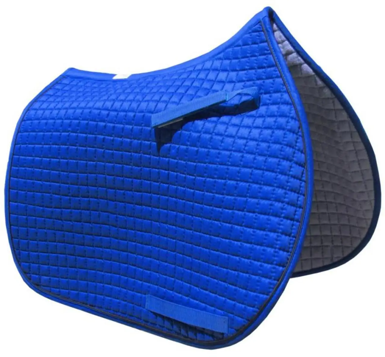 2021 Breathable mesh lining design navy color dressage horse saddle pad