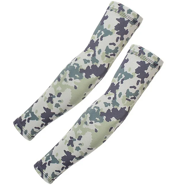Nylon Elastic Slip Fake Tattoo Sleeve Body Arm Outdoor Riding Fishing Sunscreen Arm Sleeve Sportswear Outerwear For Unisex