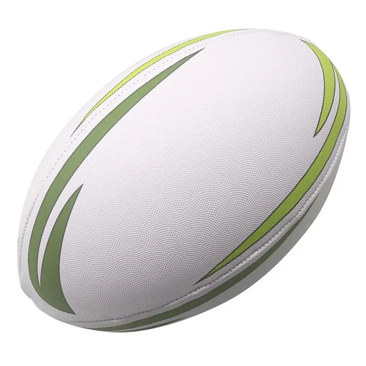 4 panel machine stitched super grip match team rugby ball