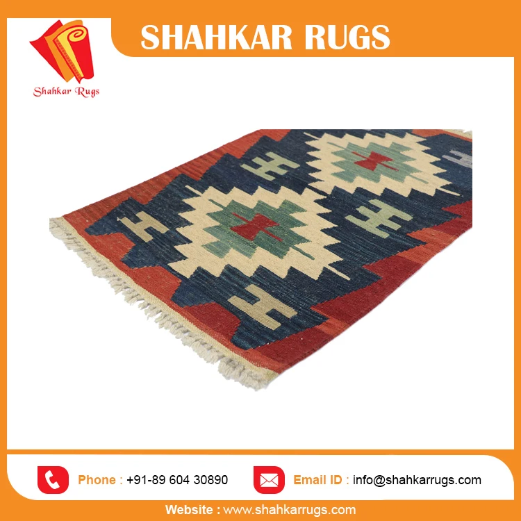 Design Kilim Carpet Handmade Bulk Supply Kilim Rugs for Sale Print Factory Price Top Quality New Plush Modern Rectangle Washable