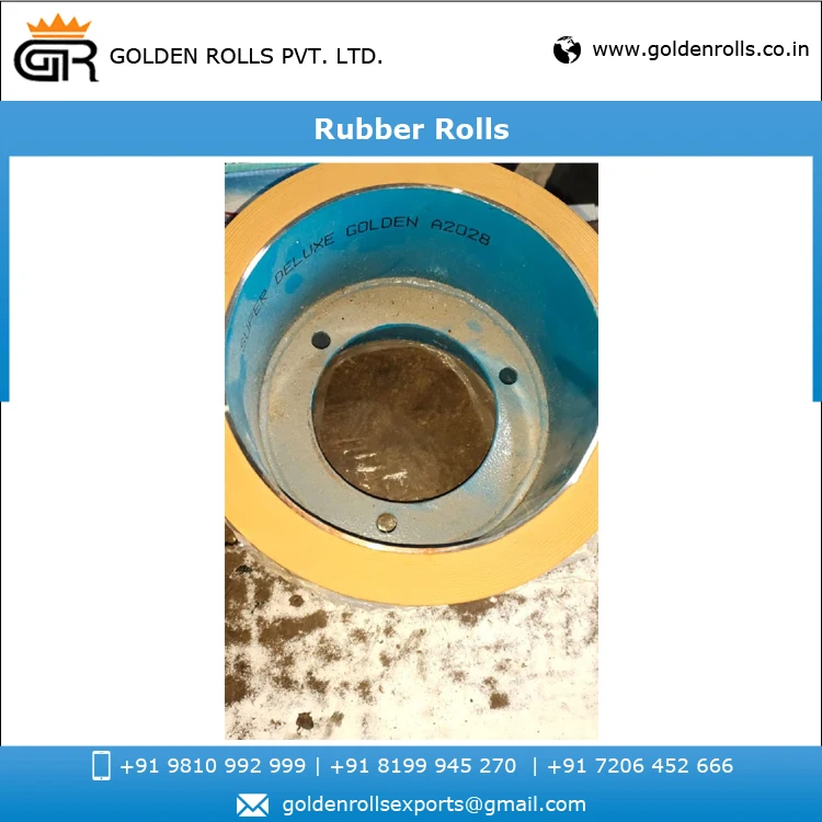 Maximum Output Performance Low Broken Rice Mill Rubber Coated 14 Inch Roller at Genuine Market Price