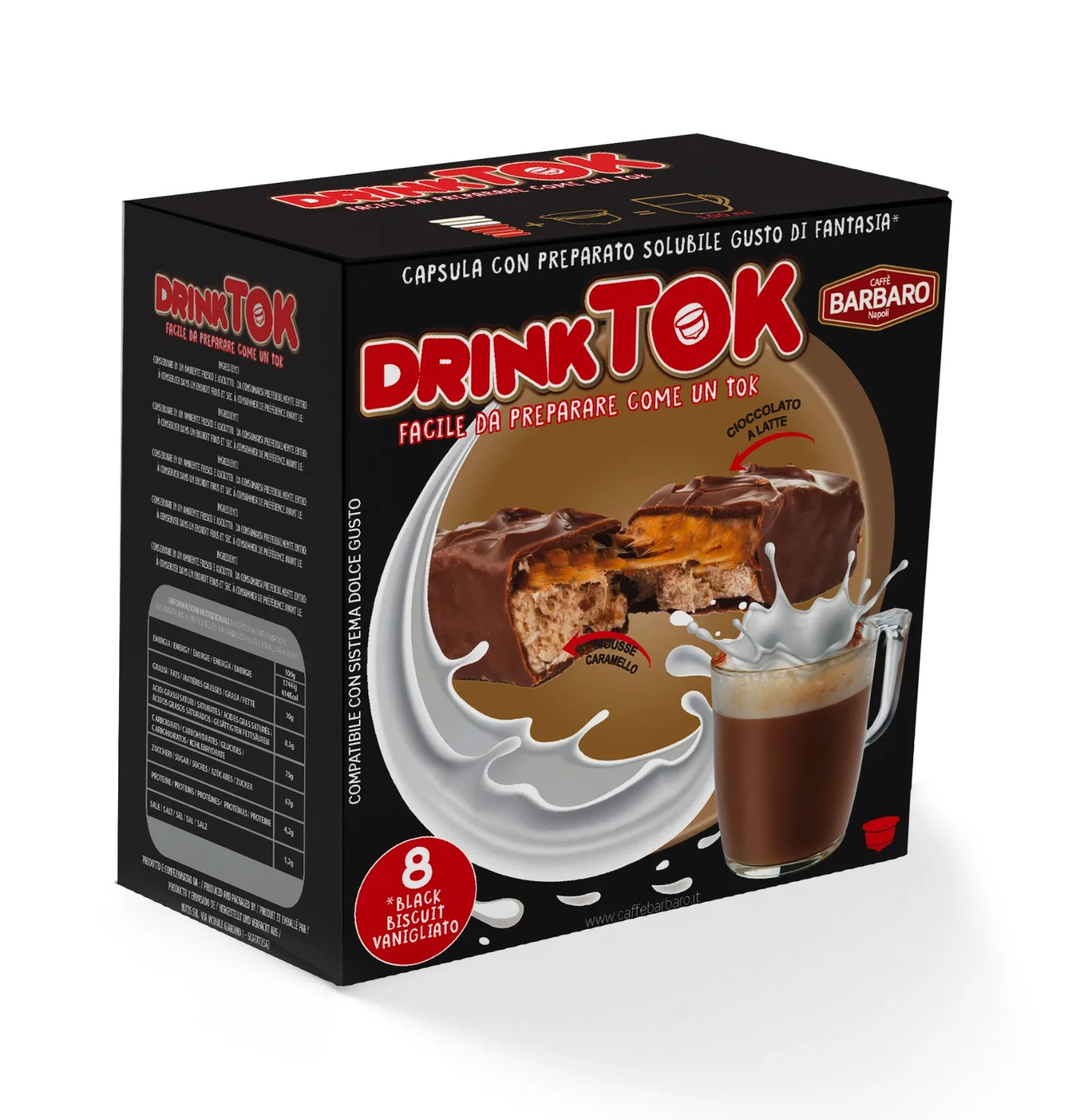 
 Капсулы для напитков Dolce Gusto  