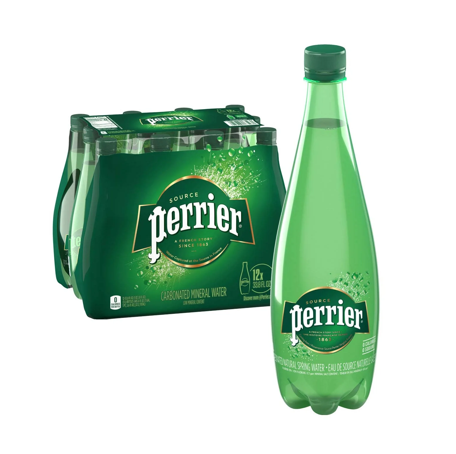 Pure Quality Perrier Sparkling Natural Mineral Water 330ml, 500ml , 700ml Available In Bulk Stock At Best Price