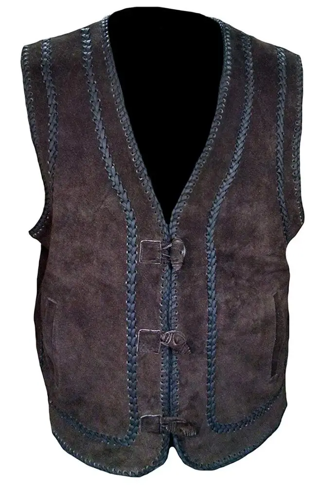 Лидер продаж мотоциклетный жилет из искусственной кожи с принтом Мужская Байкерская Сумка-портупея