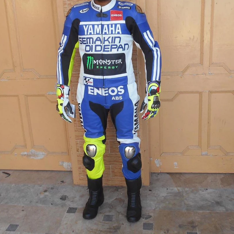 motorbike leather suits gloves and boots set