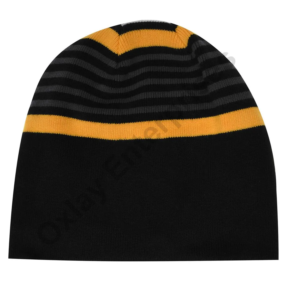 
Customized Logo Designed Unisex Knitted Plain 100% Acrylic Custom Beanie Winter Hat 