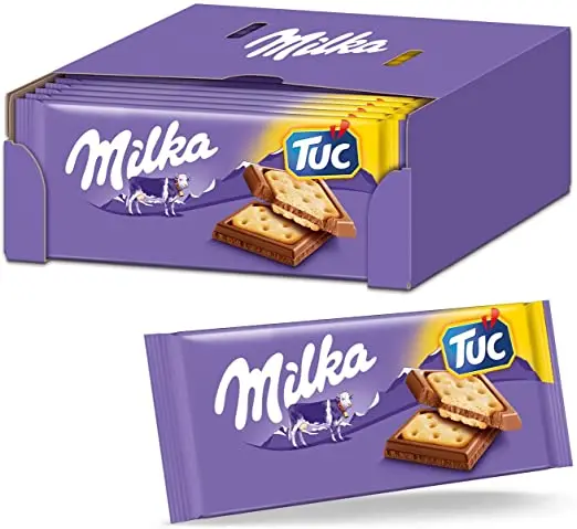 Шоколадные бруски Milka 100 г оптом