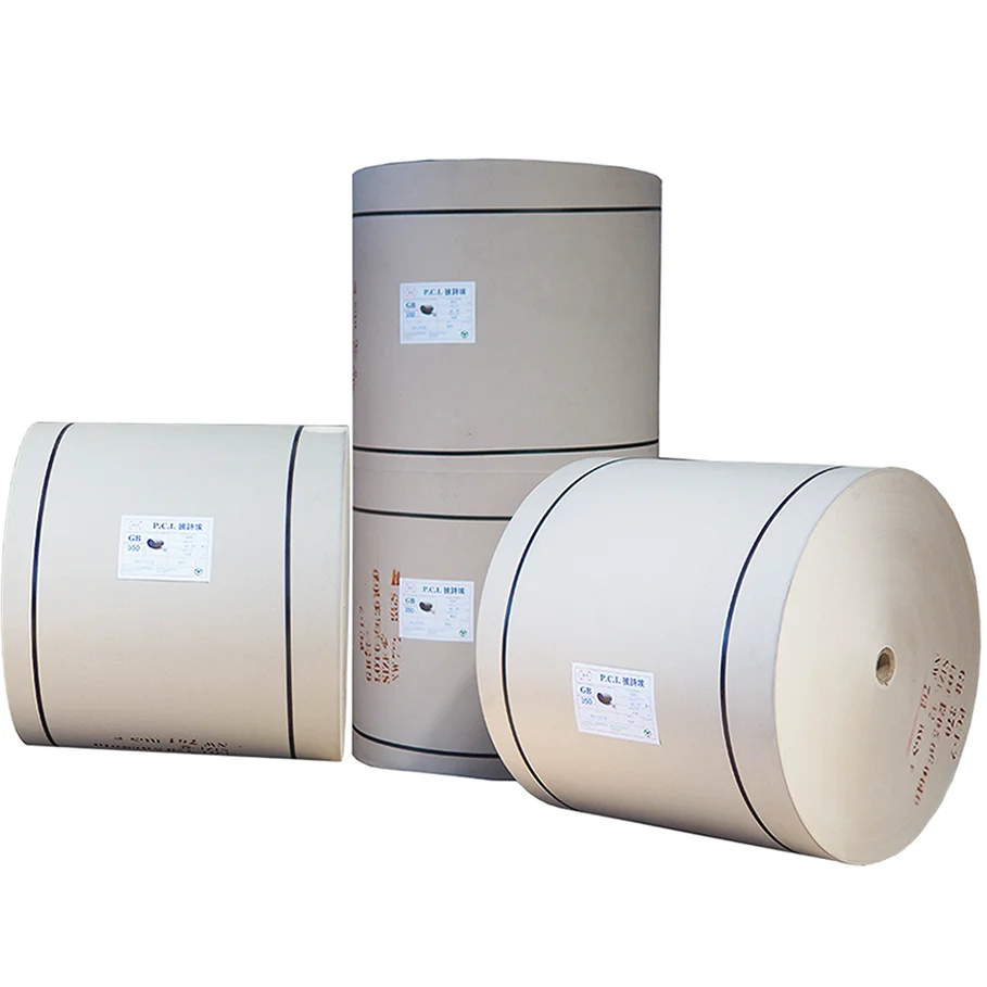 Regular Grammage 350 450 GSM Grey Chip Board GB Roll Form for Paper Tube Paper Cans Gift Box Packaging
