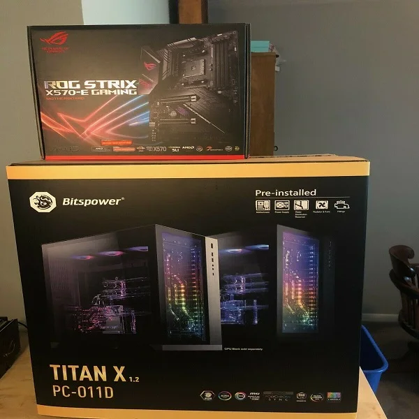 New Bitspower Titan X 1.2 Intel PC-011D Water-Cooled Desktop