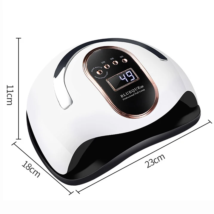 Portable 168w UV Light For Nails Professional 36 Beads Fast Curing Nail Dryer 4 Timers Auto Sensor UV Led Nail Lamp