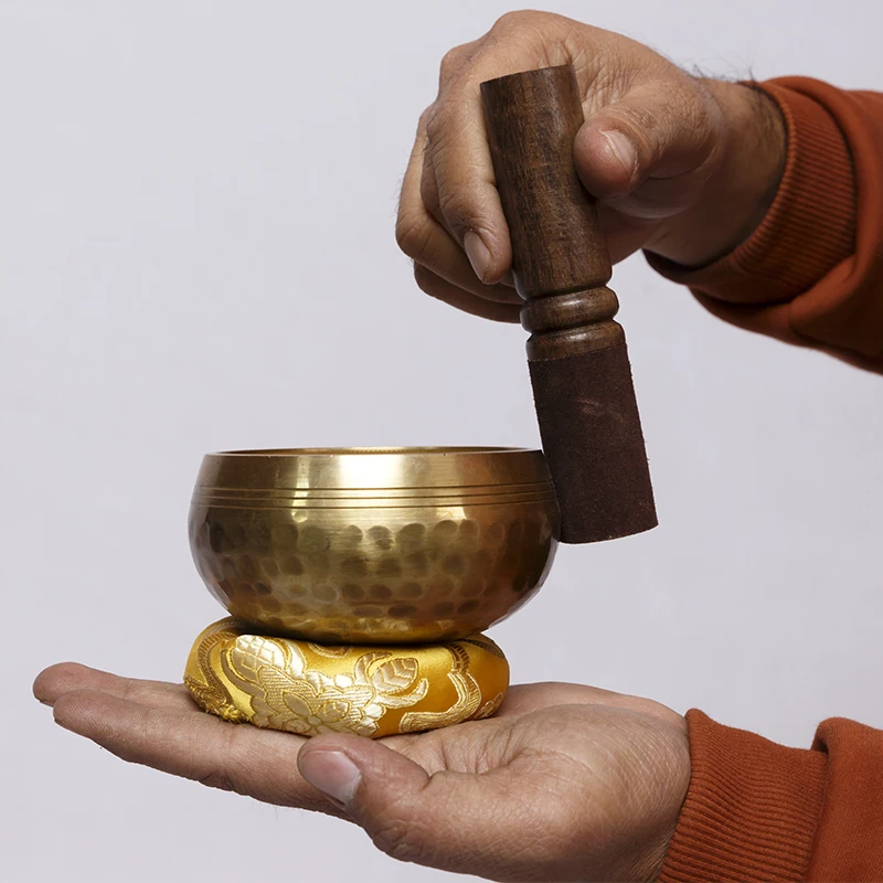 Tibetan  Hand made 7 chakra healing singing bowl set wholesale