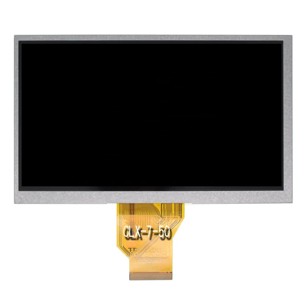 7 дюймов TFT цветная (RGB) 50PIN 800X480 ЖК-дисплей экран для