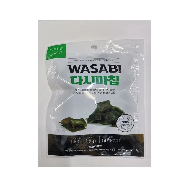 
Newest fried kelp chip made in Korea 