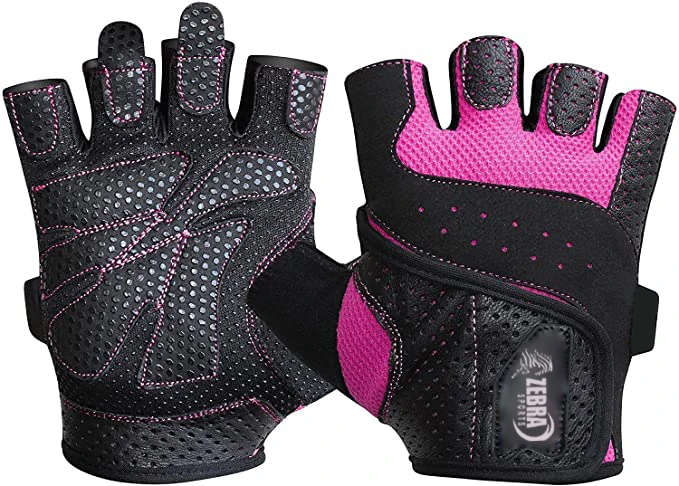 Custom Logo Weightlifting Gloves For men Women With Wrist Wraps Workout Gloves Gym Glove Wrist Support