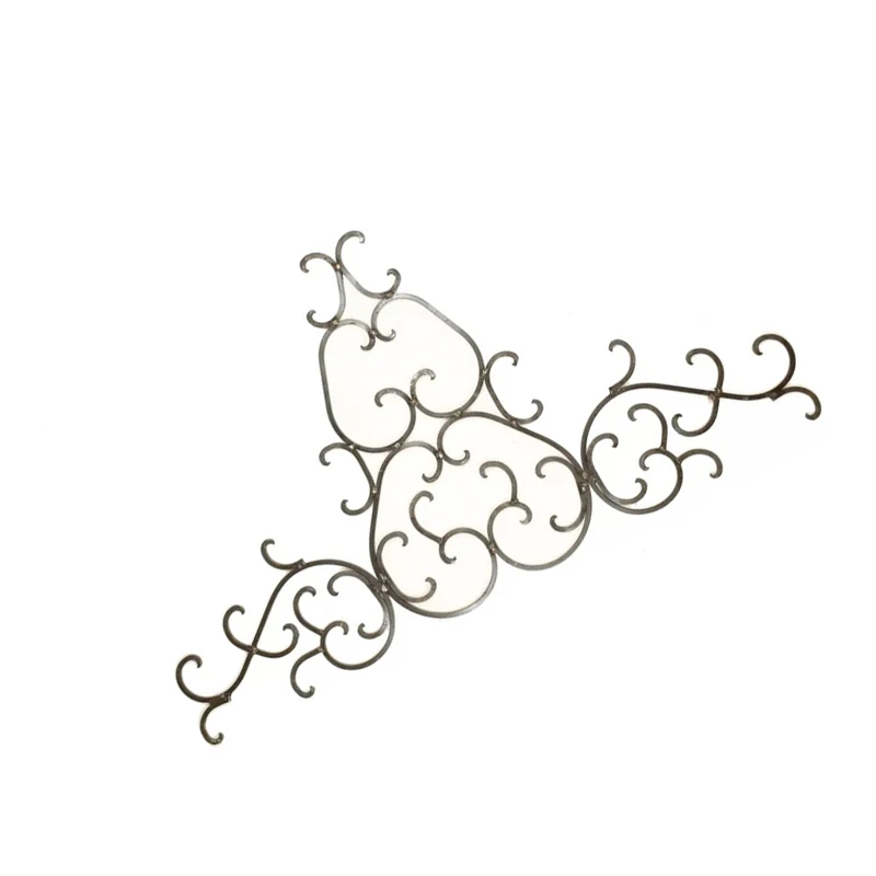 Royal Design Wall Mounted Iron Scroll Wall Decor Art Medallion Metal Home Decorations Wholesale