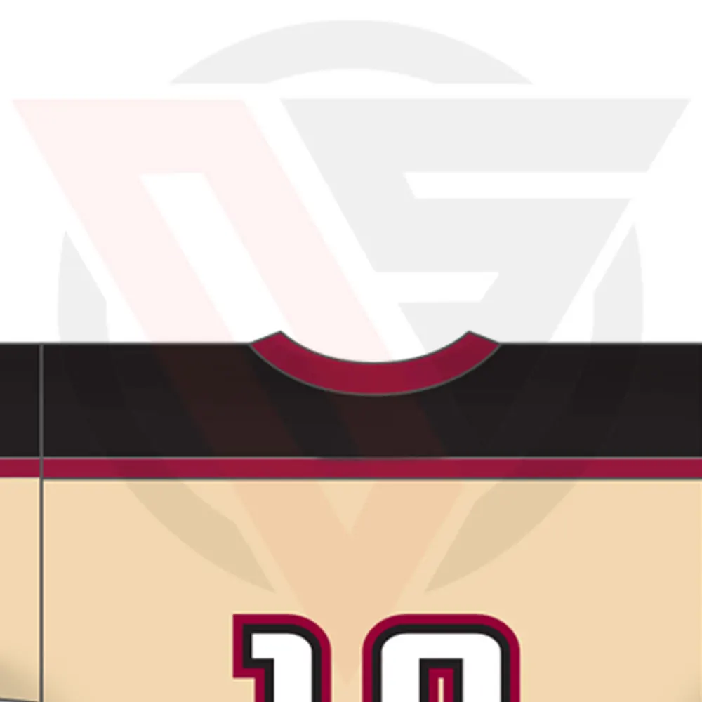 Manufacture 100% Polyester Custom Size Ice Hockey Jersey New Design Comfortable Ice Hockey Jersey For Sale