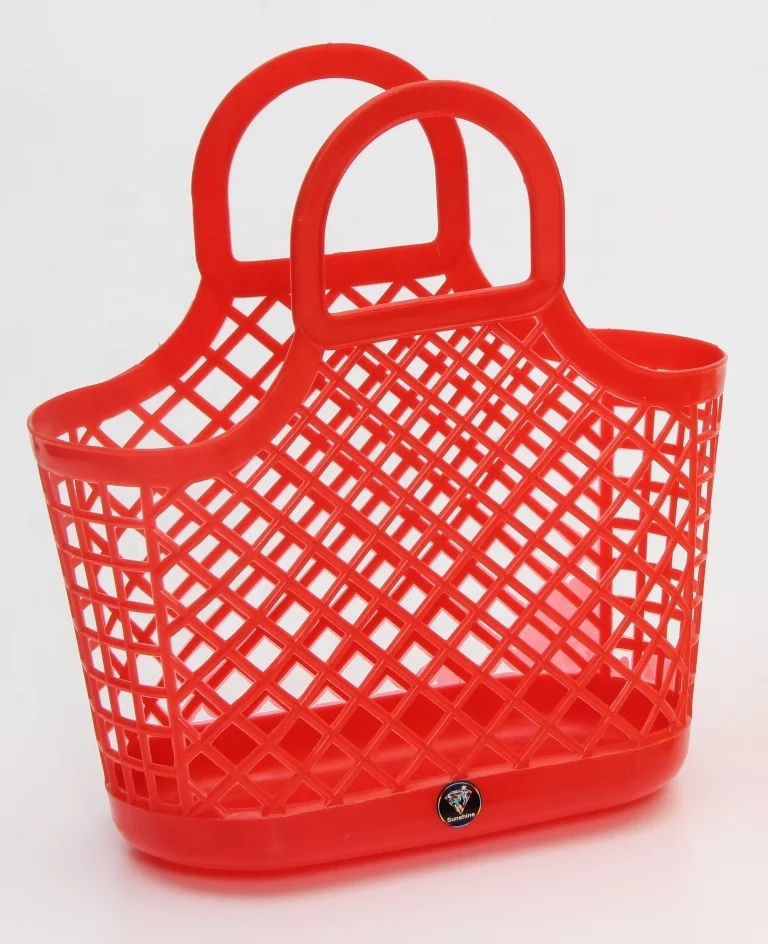 Unbreakable plastic basket