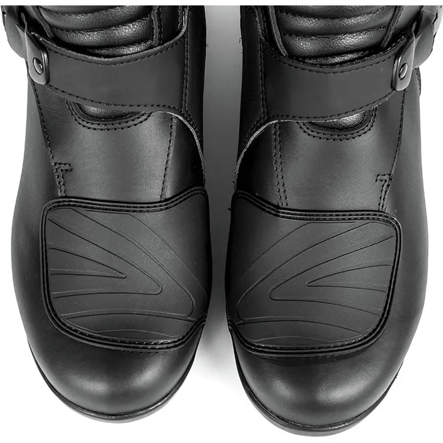 waterproof breathable leather sports motorcycle shoes riding racing motorbike motocross boot for men