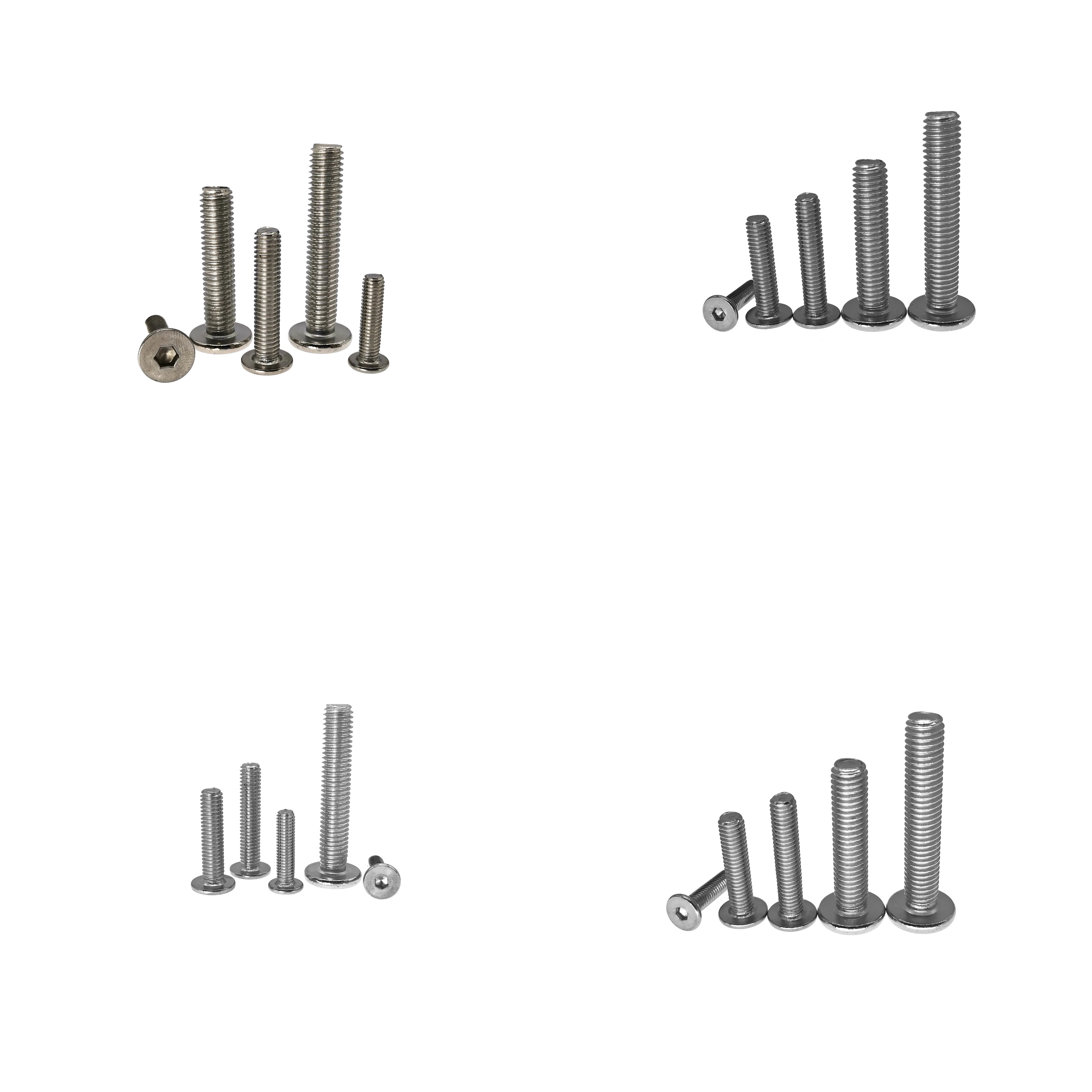 
orthopedic custom good quality left hand thread nylon m10 waterproof 14 x 34 grub screw for drawers 