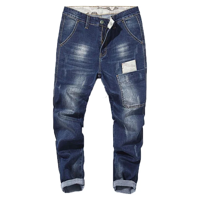 High Quality Denim Jeans Pants Custom Logo OEM Manufacturer Denim Jeans Pant for Mens