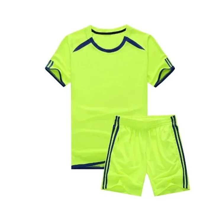 Оптовая продажа Футбольная форма из полиэстера для фитнеса майка футбольные комплекты с сублимационной печатью