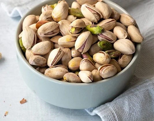 
100% Organic Unsalted Roasted Pistachio Nuts With White Hard Shell And Rich Nutrition 