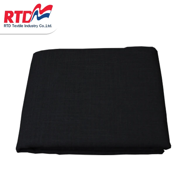 RTD льняная домашняя текстильная ткань для дивана-черный WP3727