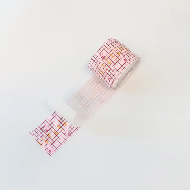 BLUENJOY Transparent Adhesive Pu Film Wound Dressing Medical Pu Film Wound Dressing Roll Tape