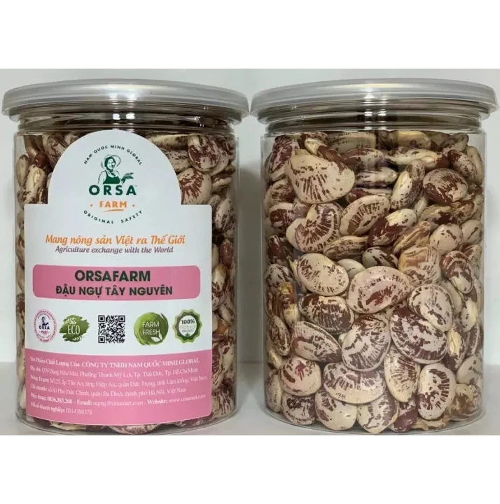 Orsafarm Christmas Lima Beans Newest Crop Year From 5kg/pack High Quality Soil 5kg/pack made in Viet Nam Kidney beans for sale