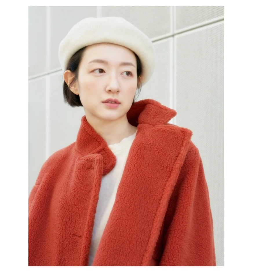 GRAENN Recycled polyester Sherpa jacket