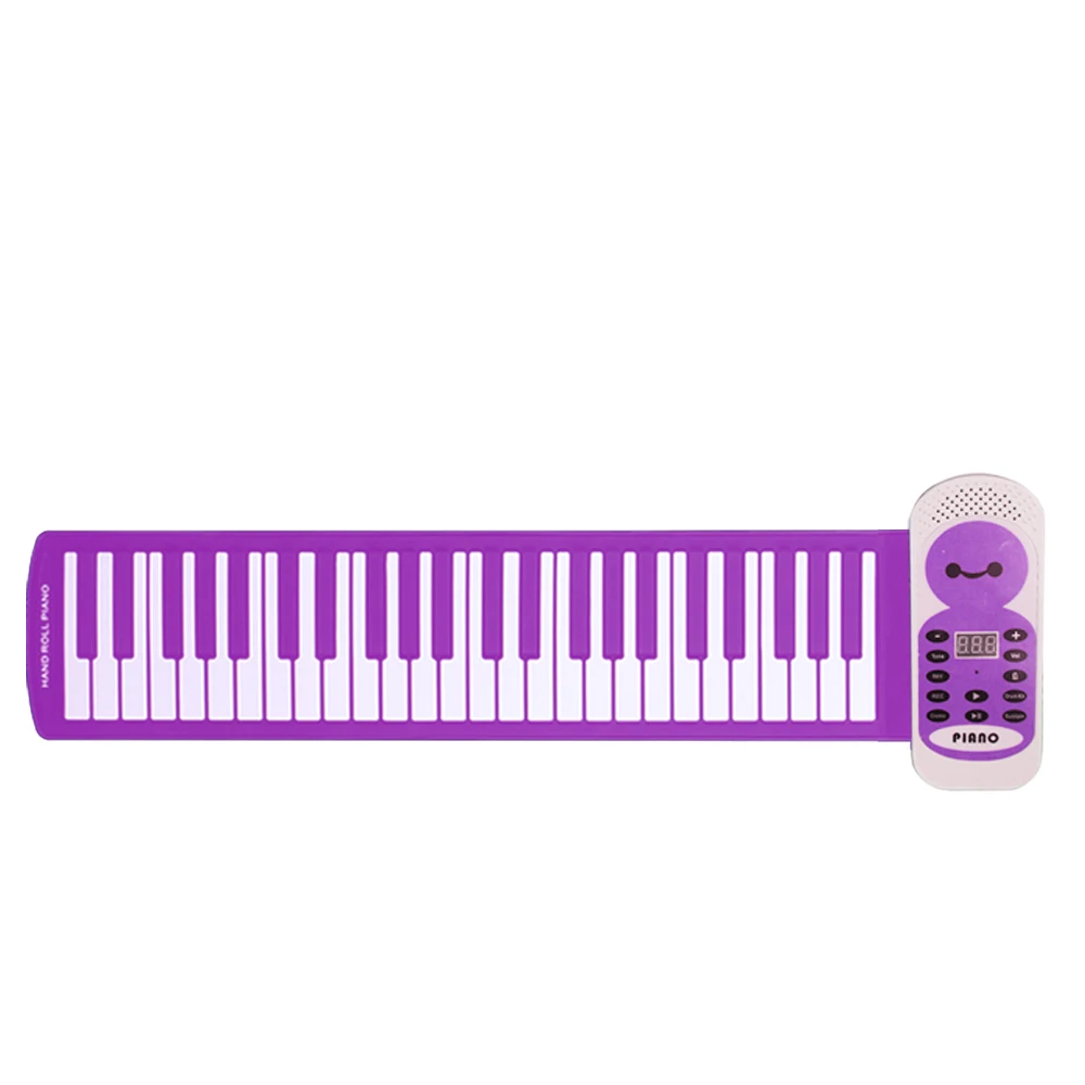 PE49P roll up piano  musical instrument silicone key electric keyboard piano for synthesizer